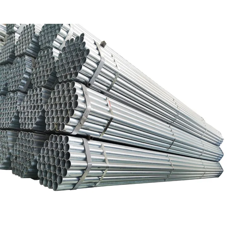 Hot Dip Galvanized round Pipe for Greenhouse Pre Galvanized tube Preservative